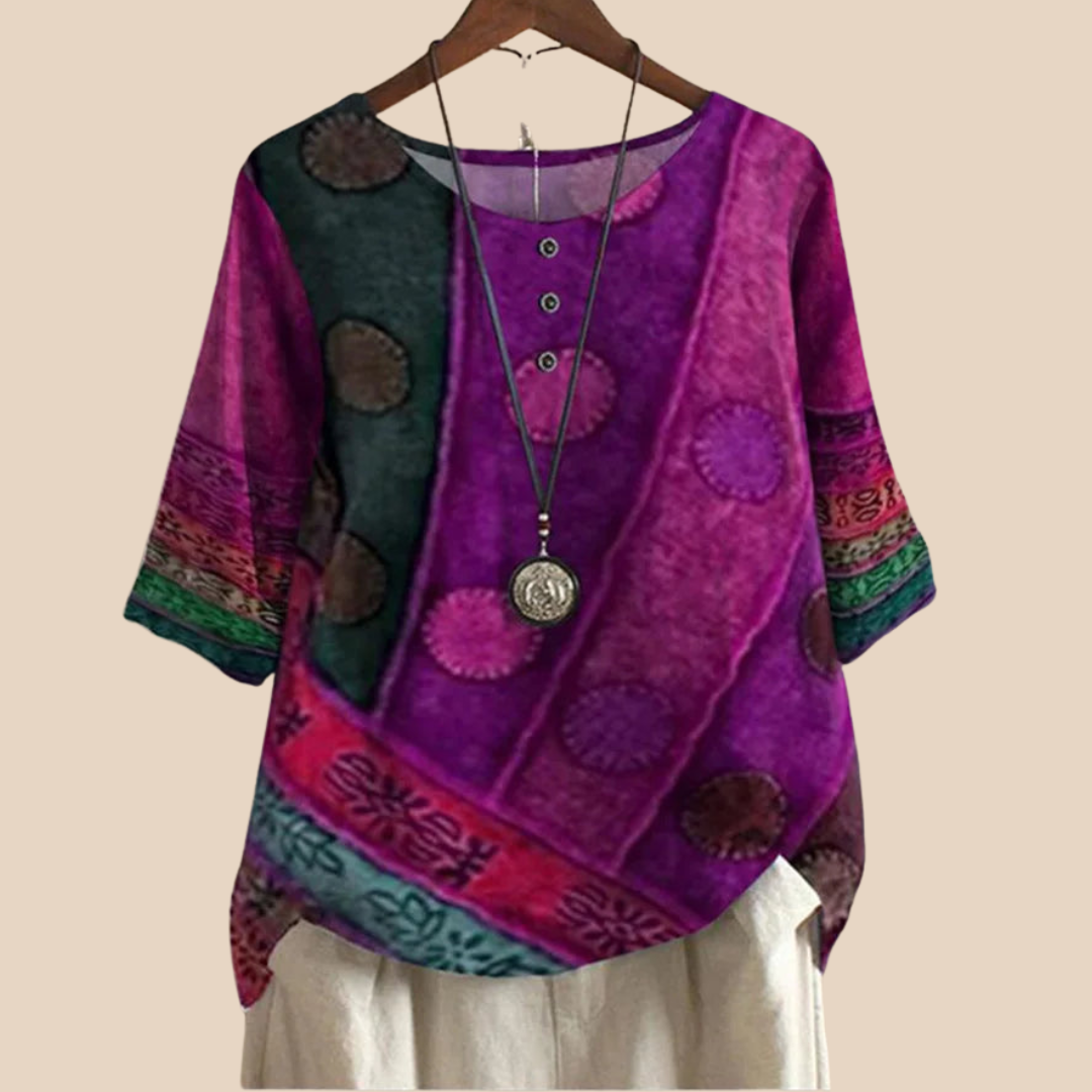 Boho ležérní halenka