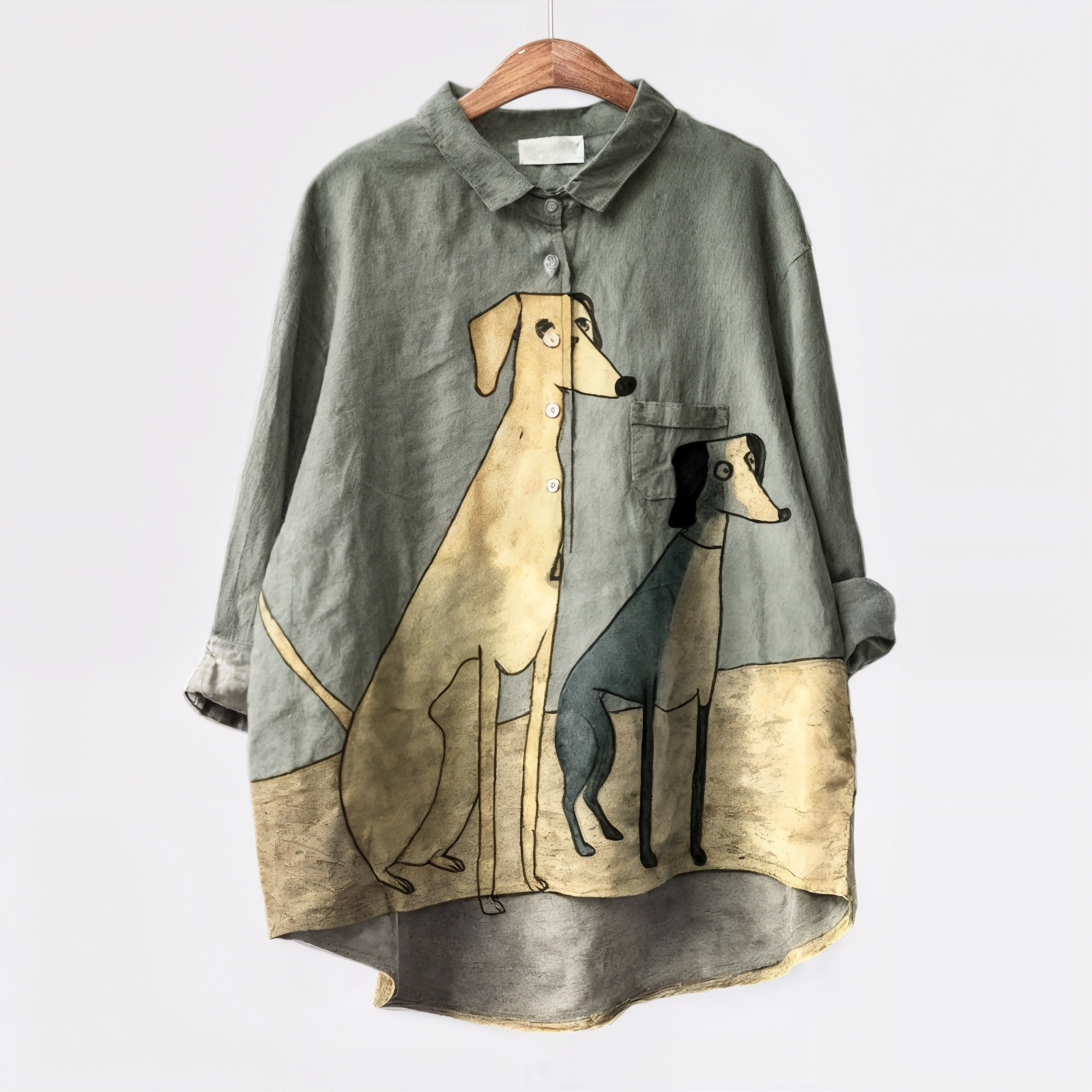 Veselá bavlněná halenka