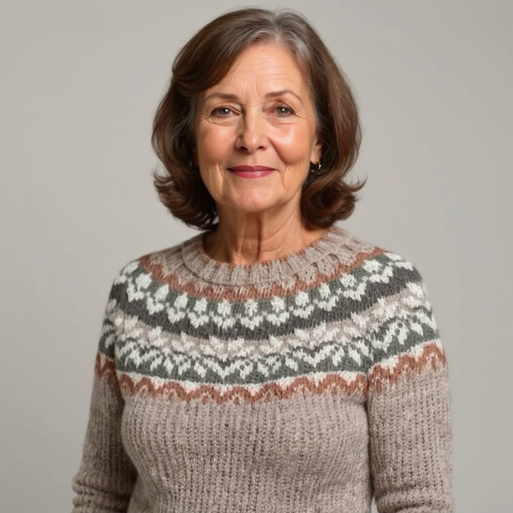 Olivia™ | Nadčasový islandský svetr