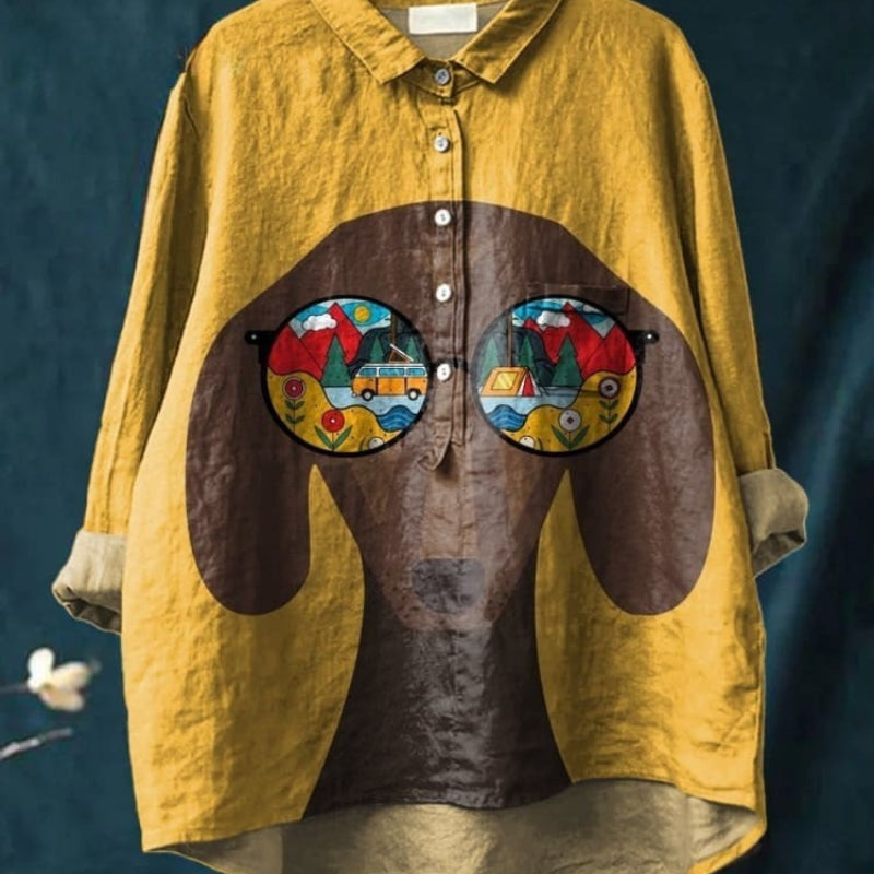 Stylová umělecká halenka