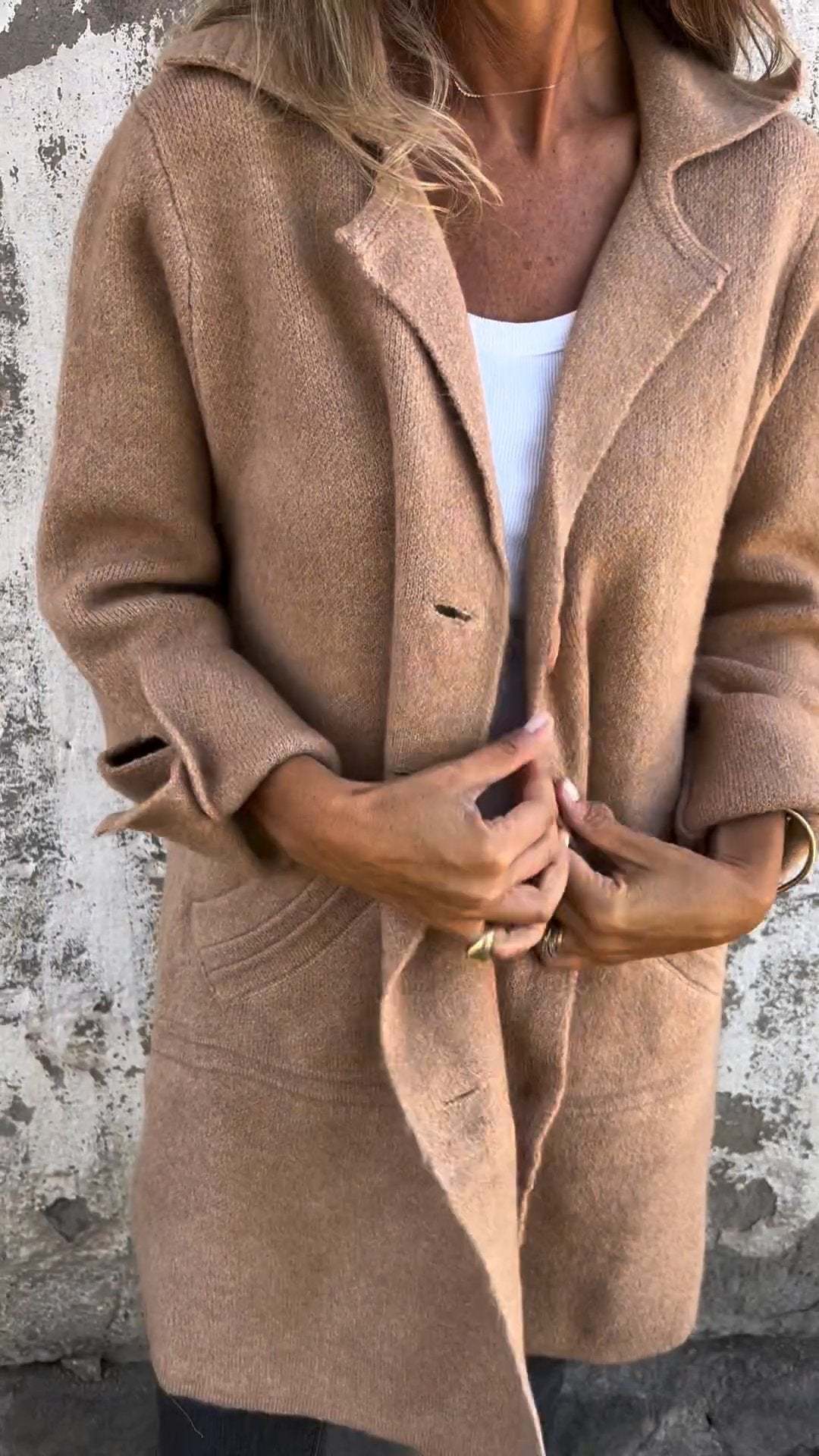 Norello™ | Dámský vlněný kabát Elegance
