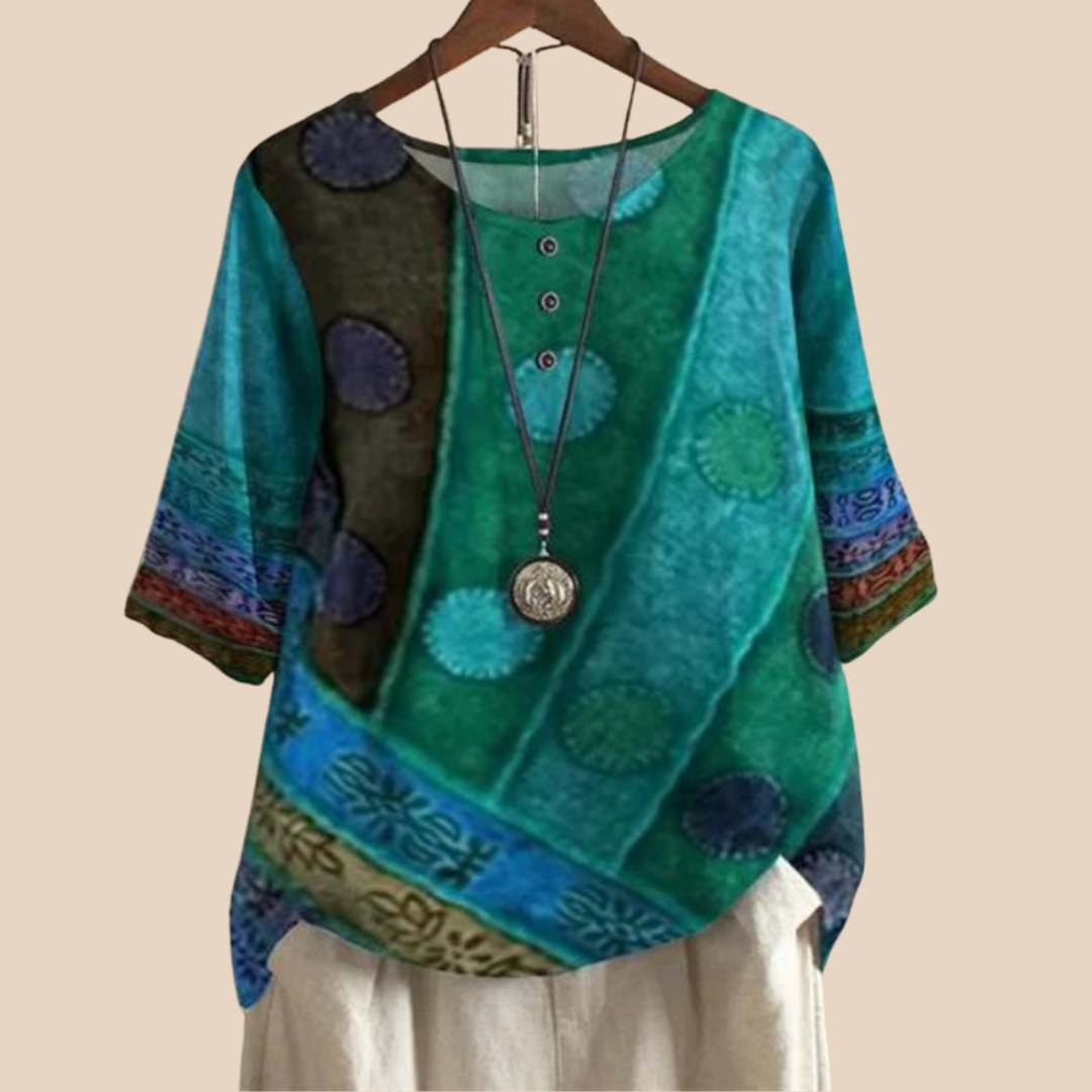 Boho ležérní halenka