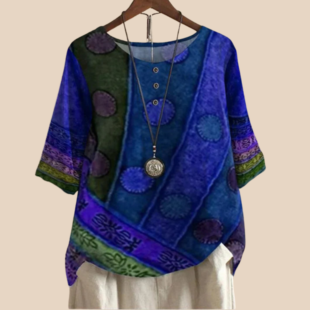 Boho ležérní halenka