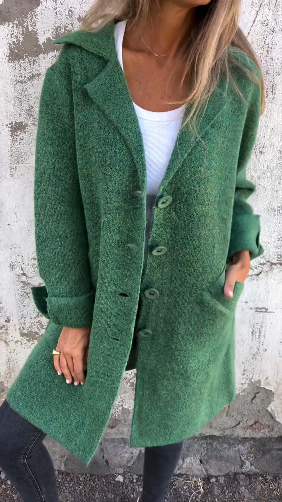 Norello™ | Dámský vlněný kabát Elegance